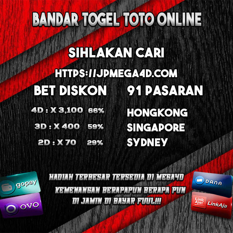 LINK DAFTAR SITUS TOTO TOGEL TERPERCAYA MEGA4D 2023