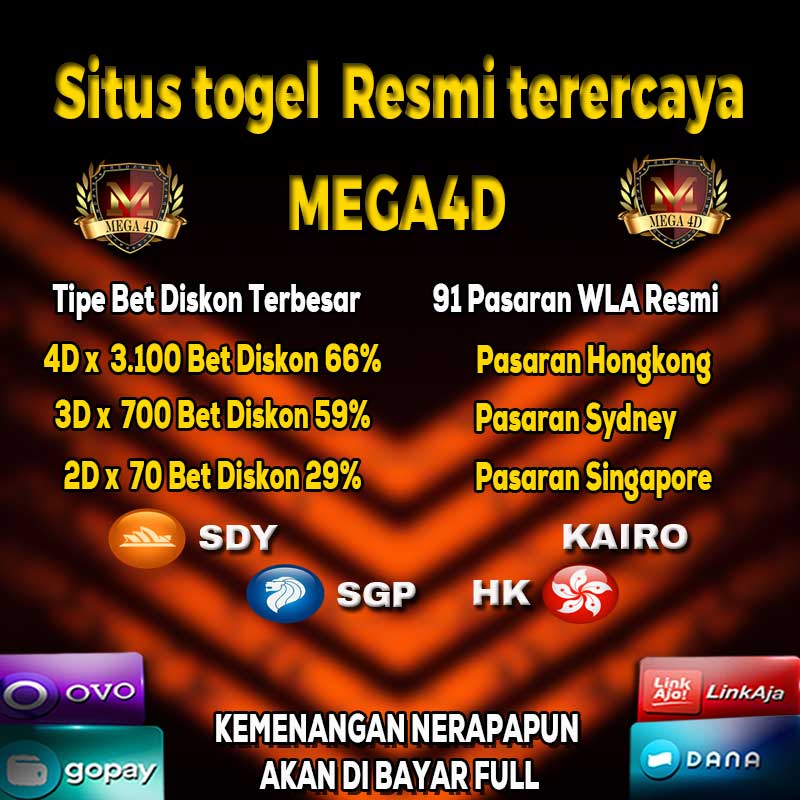 Web Togel Online Mega4D Game Judi yang Menarik di Indonesia