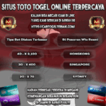 Mega4D : Situs Toto Togel Online Terpercaya Dengan Hadiah 10 Juta Rupiah